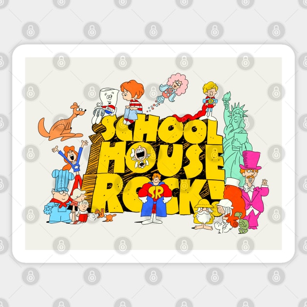 School House Rock Sticker by ThirteenthFloor